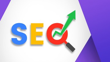 A graphics that says SEO