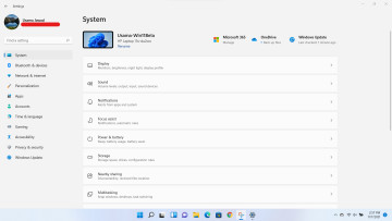 The Settings app for Windows 11