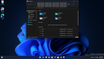 Screenshots of Snap Layouts in Windows 11 Dev Channel build 22557