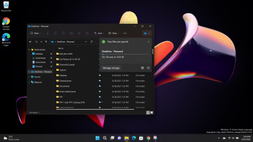 Screenshots of File Explorer in Windows 11 Dev Channel