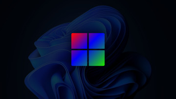 An RGB Windows 11 logo