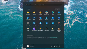 A screenshot of Windows 11s Start menu