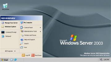 microsoft server 2003 support