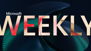 A Microsoft Weekly banner