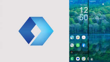 microsoft launcher with bing daily image background