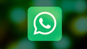 A logo of WhatsApp