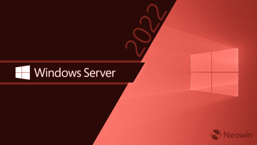 Windows Server 2022 image in red indicating bug or issue or error