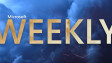 A Microsoft Weekly banner