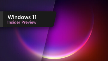 A Windows 11 Insider Preview banner