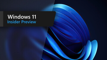 A Windows 11 Insider Preview banner