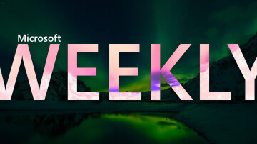 A Microsoft Weekly Banner