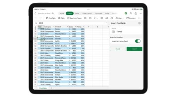 microsoft excel ipad