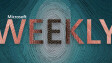 A Microsoft Weekly banner